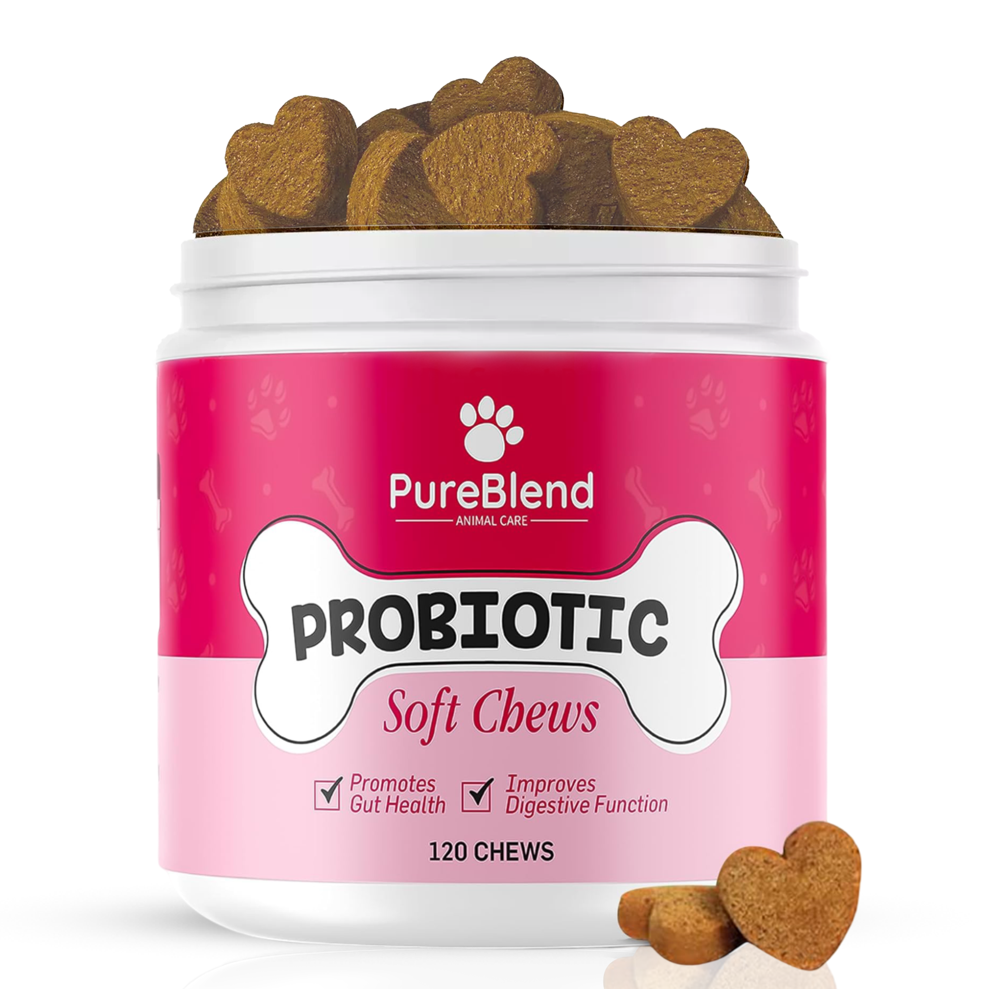 PureBlend Probiotic Chews for Dogs